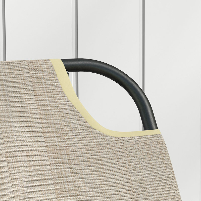 Siège relaxant, chaise berçante d'extérieur, chaise