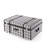 Texture Brand Trunk - Black And Cream Plaid