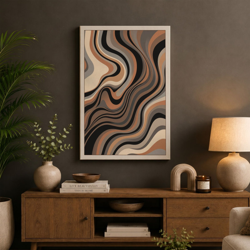 Print, 30x20 - 76.2 x 50.8 cm, Teal Border