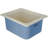 Carlisle Food Service Products Coldmaster® 1.5 Gallons Rectangle Plastic Food Storage Container