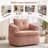 Upholstered Swivel Barrel Chair-431968075-430948554