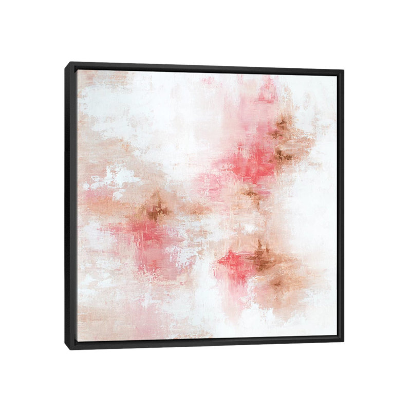 Rose Gold - Print on Canvas, Black Framed, 66.04 cm H x 66.04 cm W