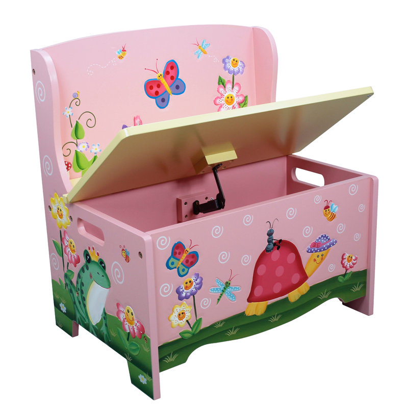 Teamson Kids Toy Storage Bench