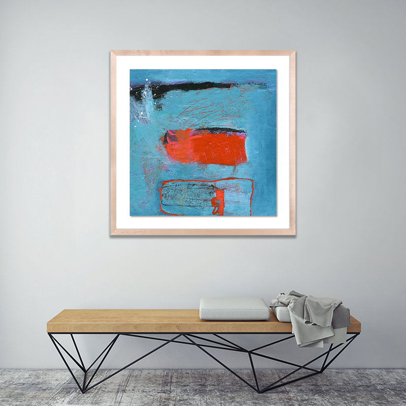 Contents Have Shifted Painting by Linda O'Neill, Natural, 48" H x 48" W x 2.5" D