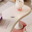 Bureau d'ordinateur durable de style français avec rangement blanc-2040842470