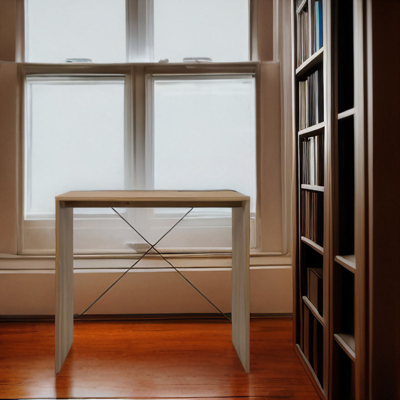 Hybrid X Desk Desk Shell, Beech