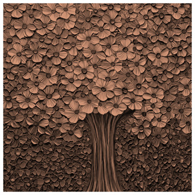 Toile de galerie bronze bronze