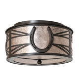 Rustic Lodge 2 - Light Flush Mount