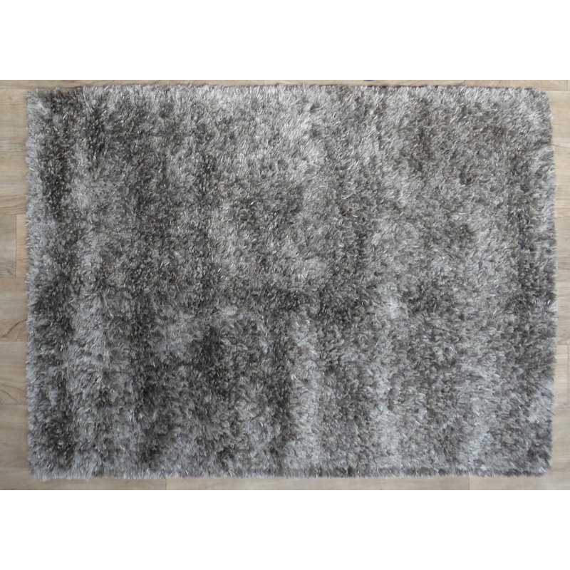 Katy Solid Colour Hand Woven Area Rug, Rectangle 200 x 300cm
