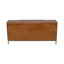Armoire 2 portes Modern Modern Neutre Mid-Century, bois de manguier, brun, rectangulaire-763958000