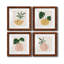 Simple Nature I - ensemble de 4 impressions sur toile encadrées-747523959-747523966