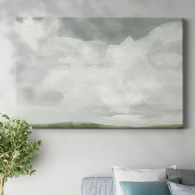 Gray Stone Sky I-Gallery Wrapped Canvas