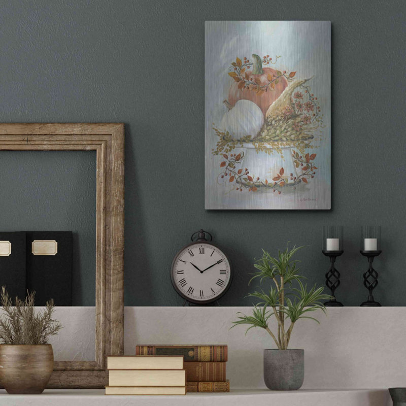 «Harvest Arrangement II» par Pam Britton, H 16 po x l 12 po