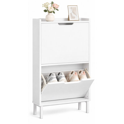 Oshiro Flip Down Shoe Storage