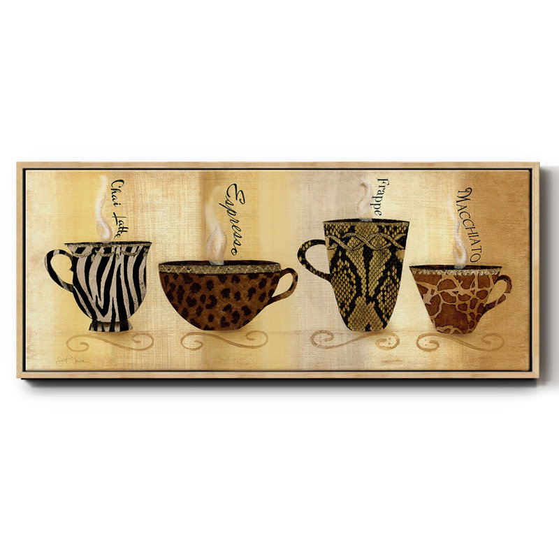 Café Exotica I- Framed Canvas