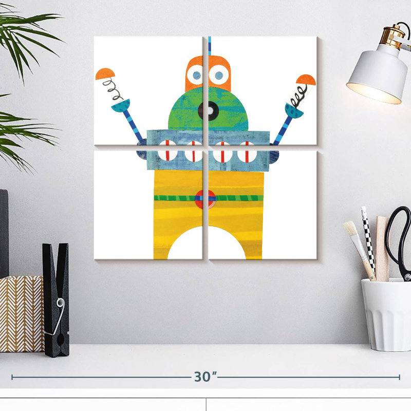 Ashelle Robot Party III, H 18 po x l 18 po