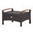 Ansby Wicker Outdoor Ottoman-1943486980