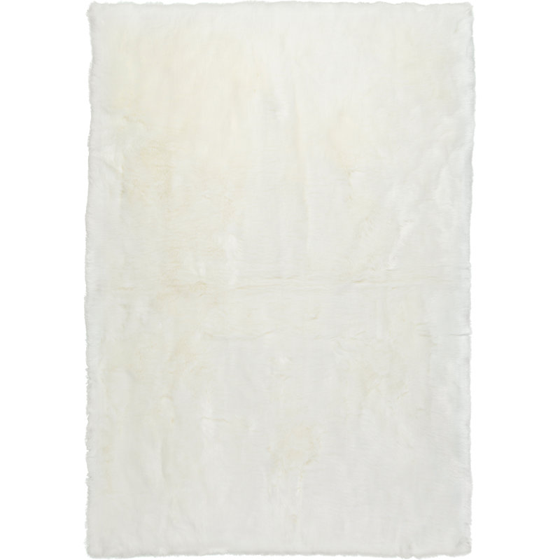 Byrone Uni Hand Tufted Area Rug, Rectangular 80 x 150cm, Ivory