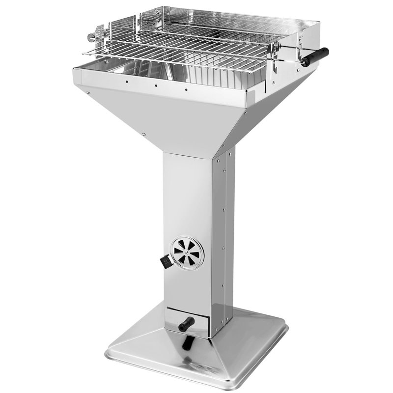 LIFERUN 42cm W Charcoal Grill