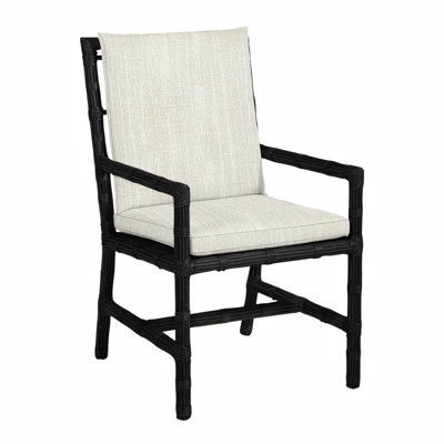 Fauteuil Newport tissé - Onyx