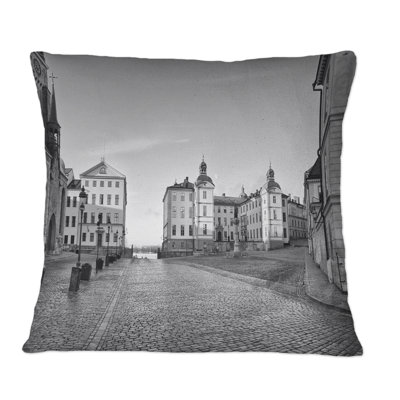 City View Of Stockholm Sweden - Colonial Printed Throw Pillow