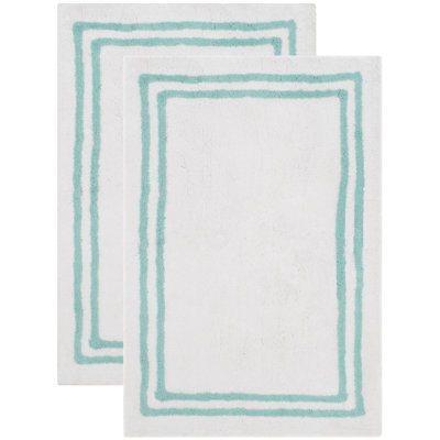 Plush Master Bath Hand Tufted Cotton Rug