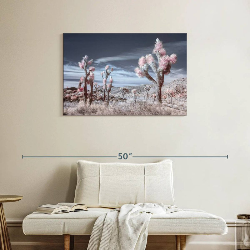 Ravi désert Joshua Trees, H 24 po x l 36 po