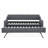 Upholstery Daybed With Twin Size Erectable Trundle And USB Charging Design-1407223278
