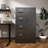 Metal Storage Vertical Filing Cabinet With Lock, Steel File Locker With 4 Drawers And 1 Door For School, Living Room, Bedroom, Office-305879525