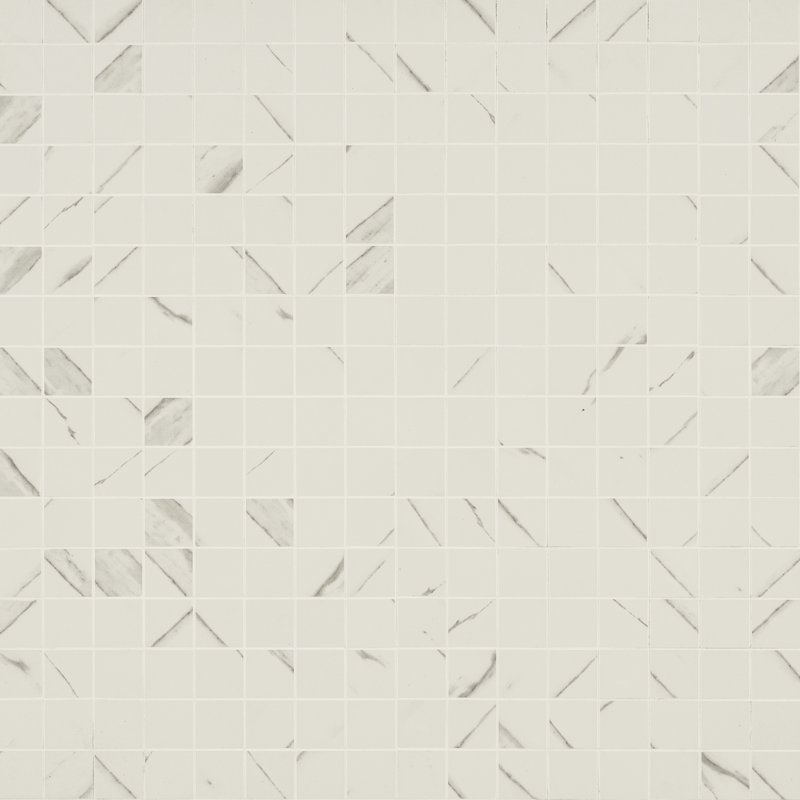 Astoria Vena 12 in. x 12 in. Matte Ceramic Mosaic Floor and Wall Tile