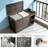 Large Rolling Laundry Hamper Sorter With Shelves, 4 Removable Liner Bags & 3 Mesh Bags, Handwoven Rattan Organizer With Wheels For Bedroom, Bathroom, Or Laundry Room