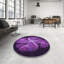 Mauve/blanc/Tapis décoratif bleu marine-1499408734