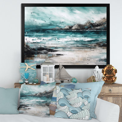 «Coastal Waves II», reproduction sur toile