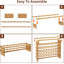 Floor Wine Bottle Rack Brown-75832124