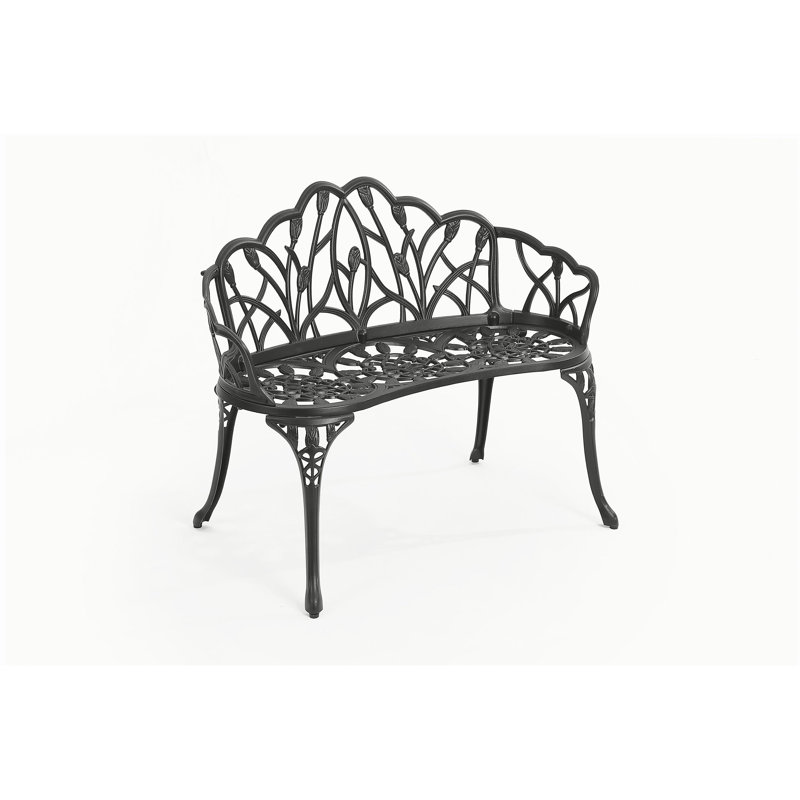 Banc en fonte d'aluminium