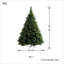 Arbre de Noël artificiel 8 pi-118028170