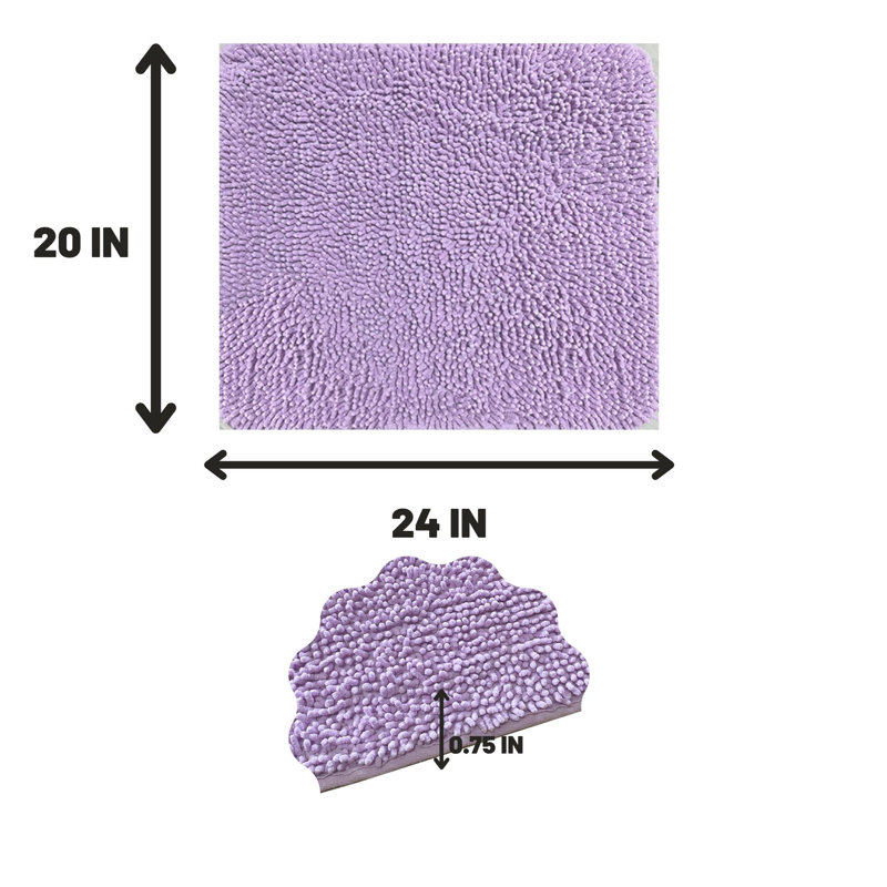 Tapis de salle de bain 1 pièce (20 x 24 pouces)