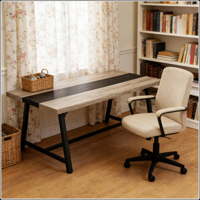 Modern Executive Meeting and Dining Table, Perfect for Home Office and Professional Gatherings, with Spacious Surface and Elegant Design.