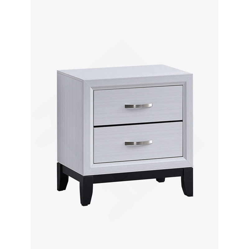 Table de chevet, blanc