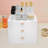 Romell Plastic Makeup Organizer