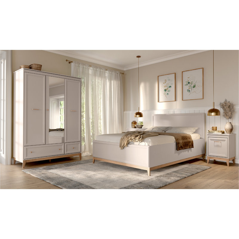 WINDSOR BED, European Kingsize (160 x 200 cm)