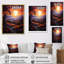 Lateaka Sunset Tangerine Twilight Patchwork I - Imprimé-1436668912-1436668915