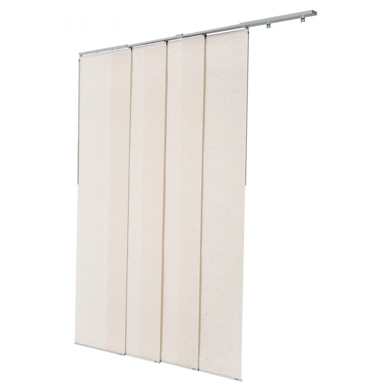 Semi Sheer Vertical Blind, Brown