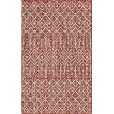 Tapis d'extérieur Preen couleur rouille