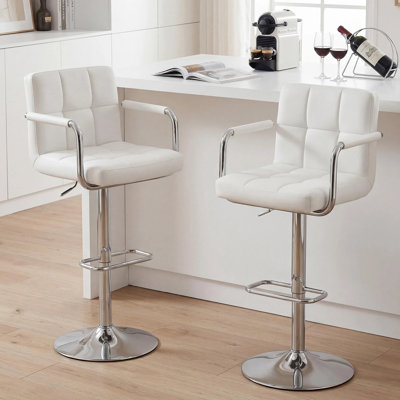 Penacook Swivel Adjustable Height Bar Stool