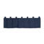 Cantonnière 100% coton Aliana American Denim bleu 57 po x 18 po