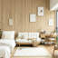 Oak Wood Effect Self-Adhesive Vinyl Wrap for Furniture & Walls