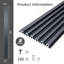 Art3d 8 pièces 104 po x 6,7 po à lambris 3D, panneau de lambris WPC, 38,7 pieds carrés-101184249