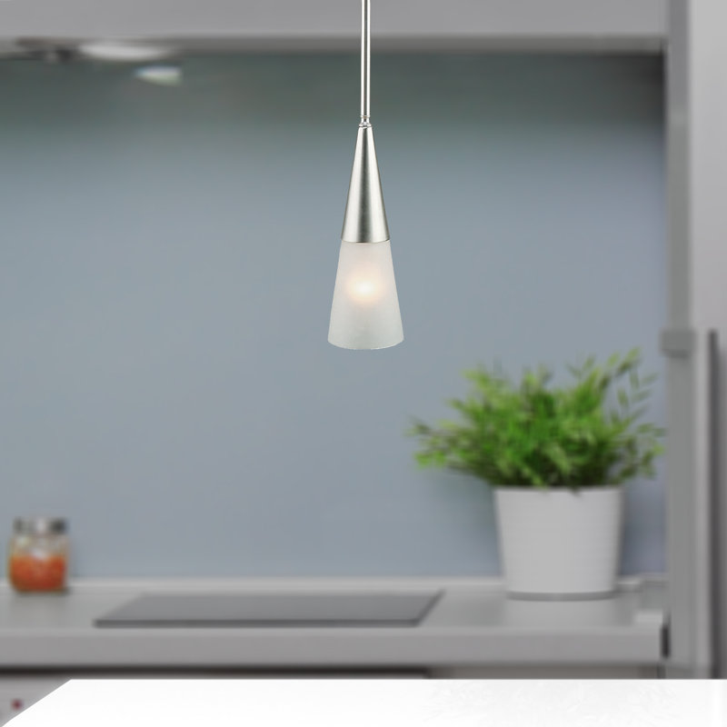 Luminaire suspendu conique à 1 lumière Rader