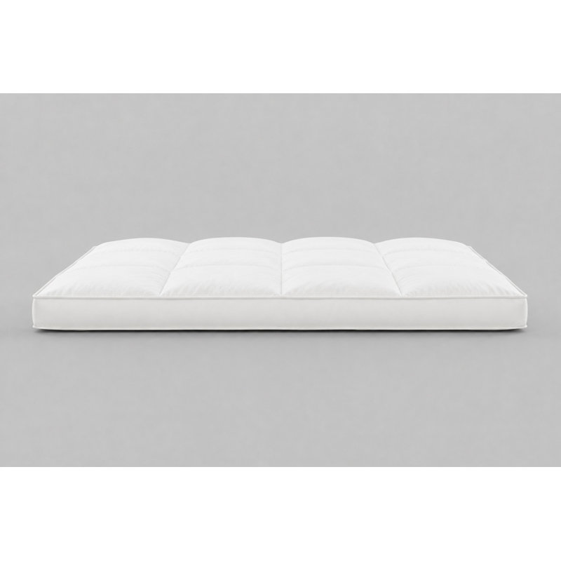 Down-Top Featherbed - Twin - White
